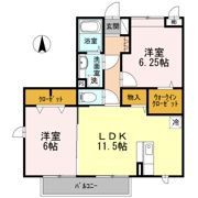 サンハウス Bの間取り画像