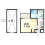 CRASTINE高畑の間取り画像