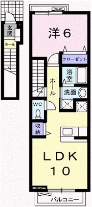 クワイエット アベニューの間取り画像