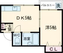 フレッシュハイツ諸福の間取り画像