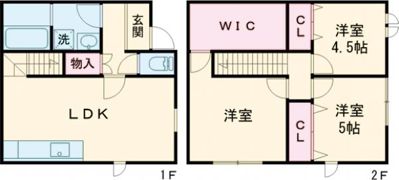 バードガーデン南一色町の間取り画像