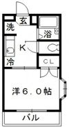 プリズムマンションの間取り画像