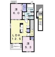 ブローテ東印場の間取り画像