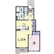プラシード田村Aの間取り画像