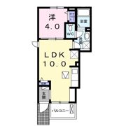 リズィエールⅢの間取り画像