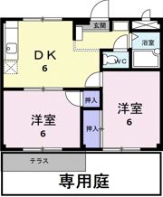シティハイツ冨士の間取り画像