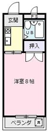 各務野ハイツの間取り画像