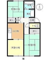 プレジール西岡の間取り画像