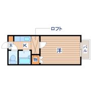 ピーセスコートの間取り画像
