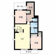 シャトー・デ・バレ福崎Bの間取り画像