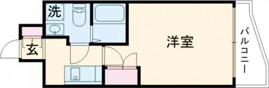 TLRレジデンス高井田の間取り画像