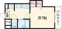 ジュネス神屋町の間取り画像
