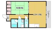 大丸マンションの間取り画像