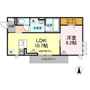 サンライトハイム陽東の間取り画像