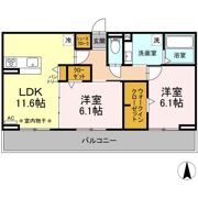ベル ファイブの間取り画像