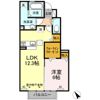 D-room別名 A棟の間取り画像