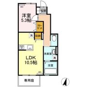 ドルセットセブン A棟の間取り画像