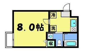 ハスラーKMの間取り画像