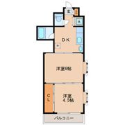 アルデール南鍛冶町の間取り画像