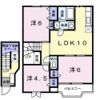 メリーランドハイムの間取り画像