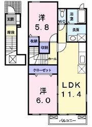 ビッグ シャトーDの間取り画像