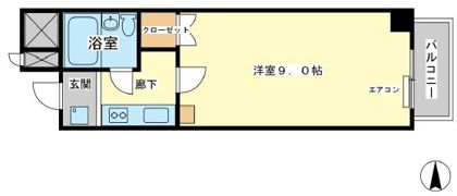ラ・バレーヌ辻井の間取り画像