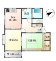 スイートピーの間取り画像