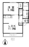 パインツリーEの間取り画像