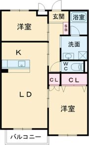 ゼルコバⅠの間取り画像