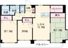 ロマージュ水前寺Ⅱの間取り画像