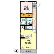 アンラージュの間取り画像