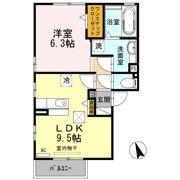 Park Avenue（ﾊﾟｰｸ ｱｳﾞｪﾆｭｰ）の間取り画像