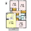 プランドール 弐番館の間取り画像