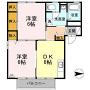 エイトタウン北の間取り画像