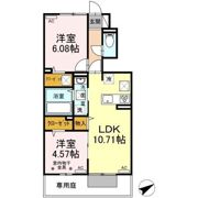ESPACE牛津の間取り画像
