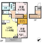 ESPACE牛津の間取り画像