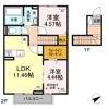 ESPACE牛津の間取り画像