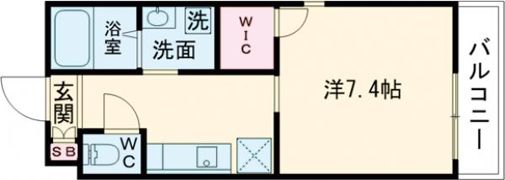 K's Residence生駒の間取り画像