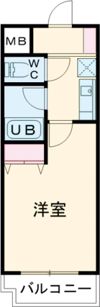 ベルデ堺東の間取り画像