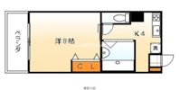 アネックス山城の間取り画像