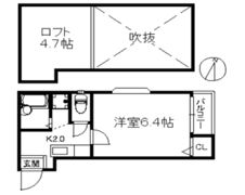 ポラリスCozy姪浜の間取り画像