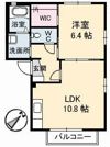 ヴィラージュ B棟の間取り画像