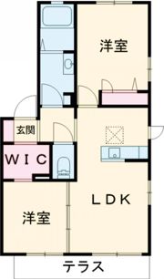メゾン萩原の間取り画像