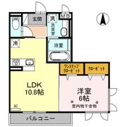 ラ・サンテ Aの間取り画像