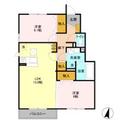 フラーゼの間取り画像