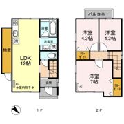 ラグナハウス B棟の間取り画像