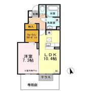 アパートメントコンブリオの間取り画像