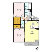 パストラルKー3の間取り画像