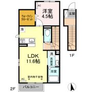 グランテージ上浜の間取り画像