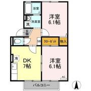 カンフォタブルライフ A棟の間取り画像